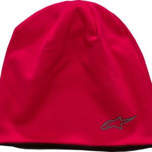 BEANIE TECH RED/BLK O/S