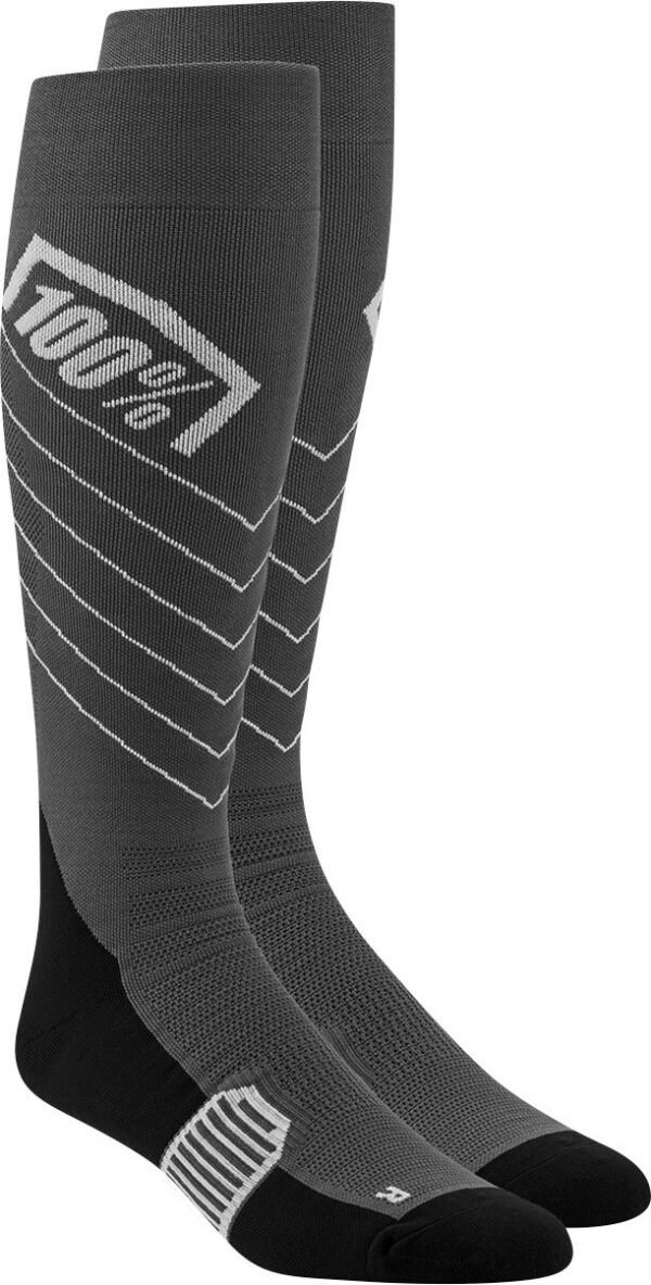 SOCK HI SIDE GY L/XL