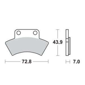 BRAKE PAD NITRO