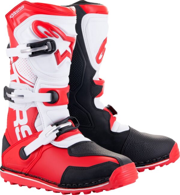 BOOT TECH-T RED/BK/WT 8