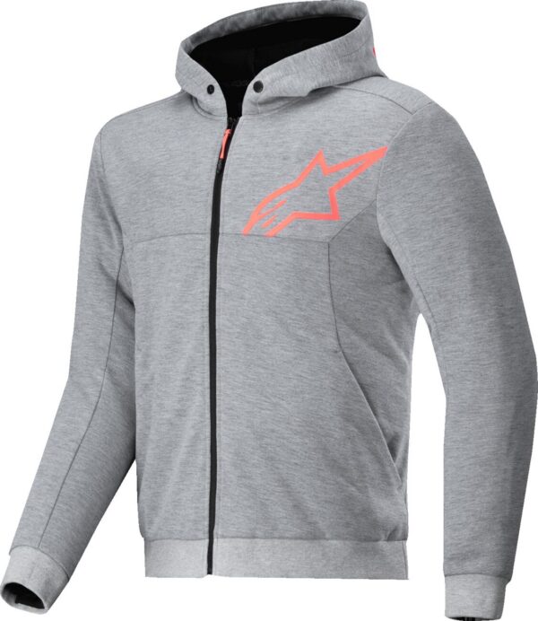 JACKET/HOODIE CHROME V2 GRY/RE