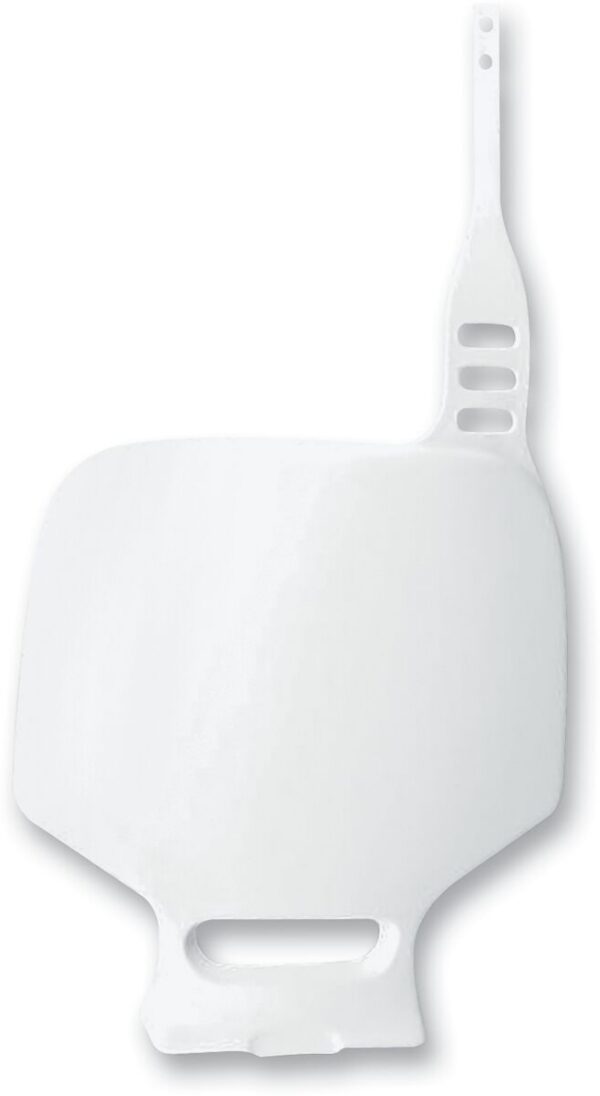 FRONT#PLATE YZ80 93-14 WHITE