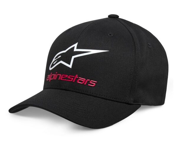 HAT ALWAYS 2 BK/W/RD SM