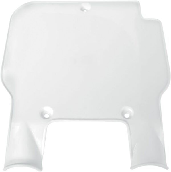 FRT #PLATE KX 89-95 WHITE