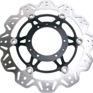 BRAKE RTR FLT VEE WAVE BLK FR