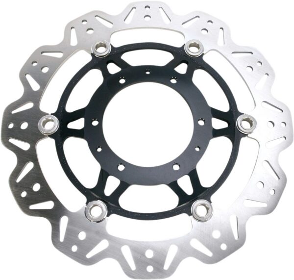 BRAKE RTR FLT VEE WAVE BLK FR