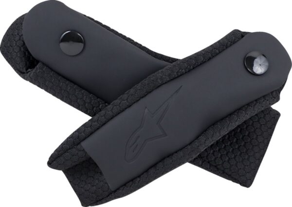 CHIN STRAP COVER SET BLACK