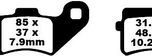 BRAKE PAD SINT R SERIES