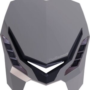 HEADLIGHT E-BLAZE GRY/BK