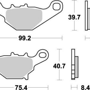 BRAKE PAD NITRO