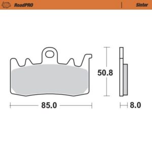BRAKE PAD SINTER FRONT