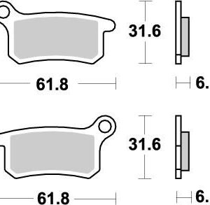 BRAKE PAD NITRO
