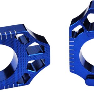 AXLE BLOCK YAMAHA BLUE