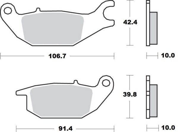 BRAKE PAD CERAMIC