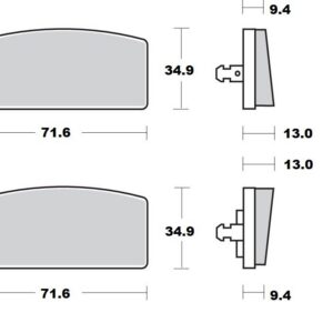 BRAKE PAD CERAMIC