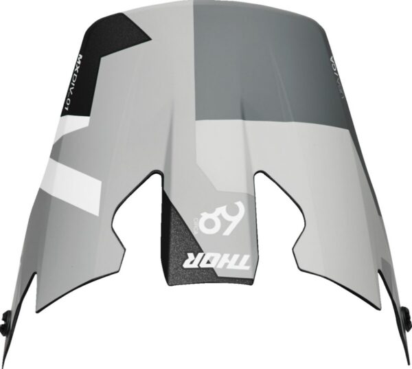 VISOR R-SPORT CRBN BRAVE GY/WH