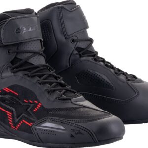 SHOE FAST3-RK BLK/G/RED 9