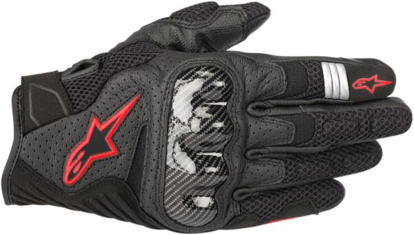 GLOVE SMX1 AIR V2 BK/R 2X