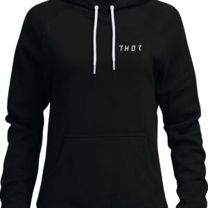 HOODIE WOMENS TRAX BLACK SM