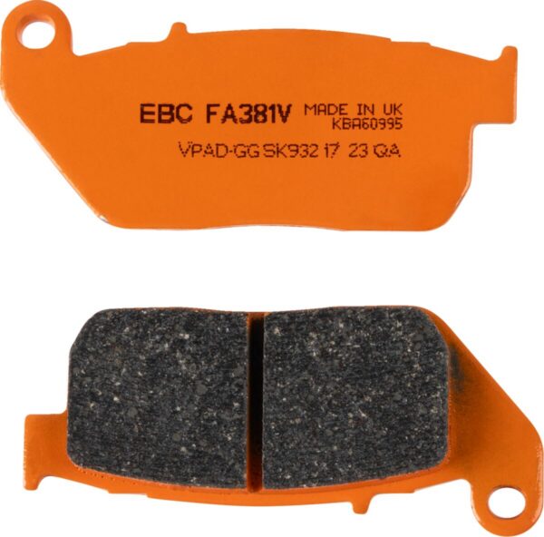 BRAKE PAD VEE SEMISNTRD