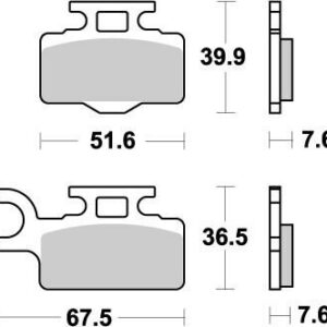 BRAKE PAD NITRO