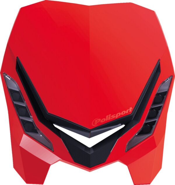 HEADLIGHT E-BLAZE RD/BK