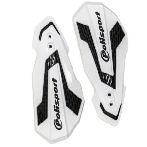 HANDGUARDS MX FLOW WH/BK