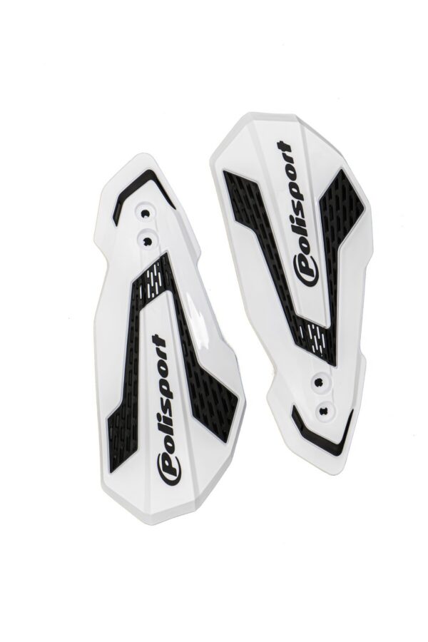 HANDGUARDS MX FLOW WH/BK