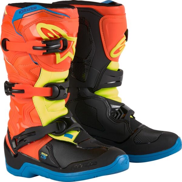 BOOT TECH3S YTH OR/BL/Y 3