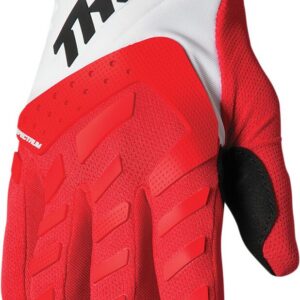 GLOVE SPECTRUM YT RD/WH XS