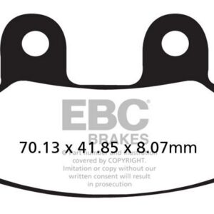 BRAKE PAD CARBON SCOOTER