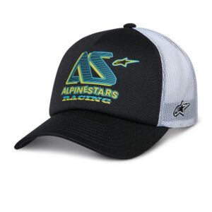HAT TRUCKER AYESS BK/WH OS