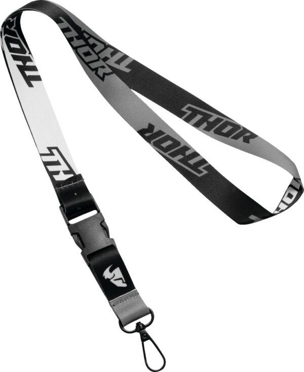 LANYARD THOR BLACK/GRAY