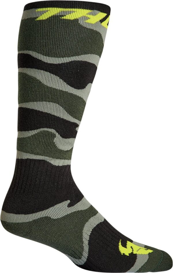 SOCK MX CAMO GN/AC 6-9