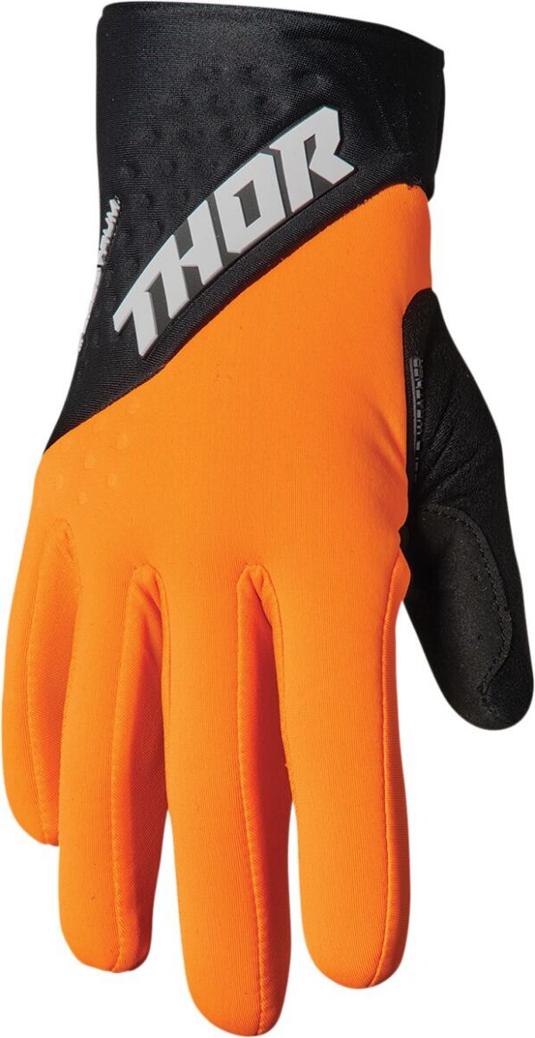 GLOVE SPECTRUM COLD OR/BK MD