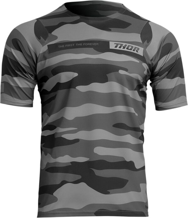 JERSEY ASIST SS CAMO GY XS