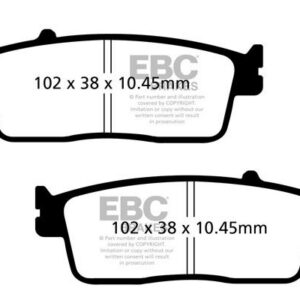 BRAKE PAD SFA ORG SCOOTER