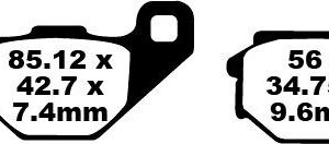BRAKE PAD FA SER ORGANIC
