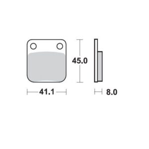 BRAKE PAD CERAMIC