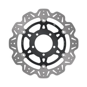BRAKE RTR FLT VEE WAVE BLK FR
