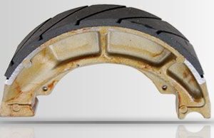 BRAKE SHOE GROOVED