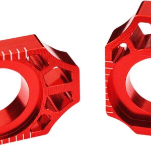 AXLE BLOCK KAW/SUZ RED