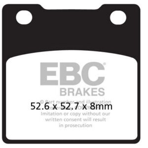 BRAKE PAD VEE SEMISNTRD