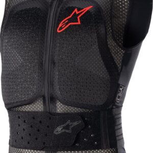 VEST NUC FLX PRO BK/RD XS