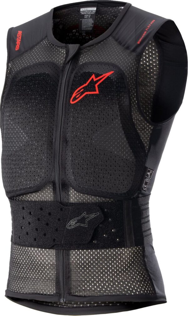 VEST NUC FLX PRO BK/RD XS