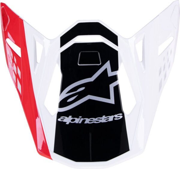 VISOR SM10 UNIT RD/WT