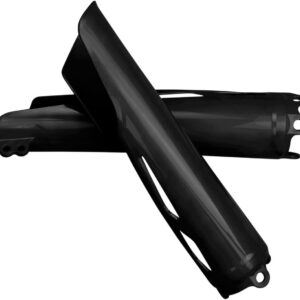FORK COVERS CRF R/RX 19- BLK
