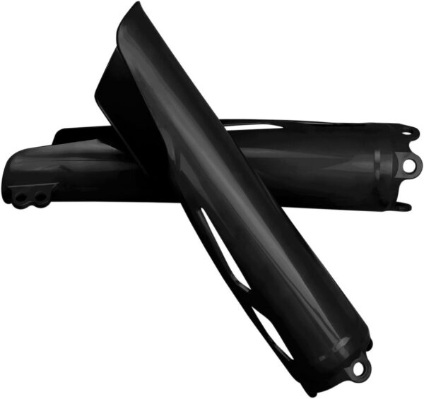 FORK COVERS CRF R/RX 19- BLK