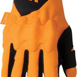 GLOVE REBND FLO OR/BK XL