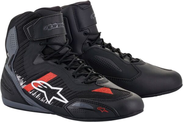 SHOE FAST3-RK BLK/GY/RED 8.5